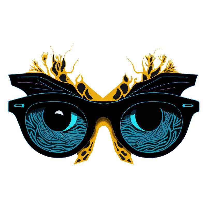 Deep Sea Coral Goggles