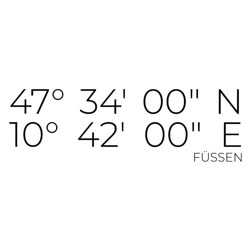Coordonnées Füssen