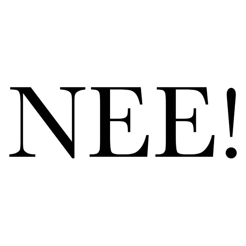 NON!