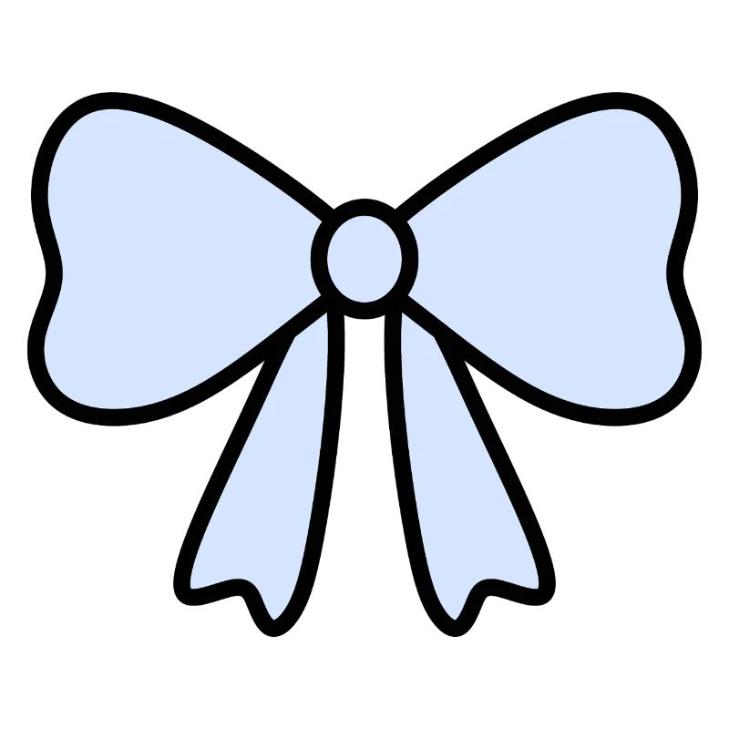 Conception délicate de l’arc bleu clair