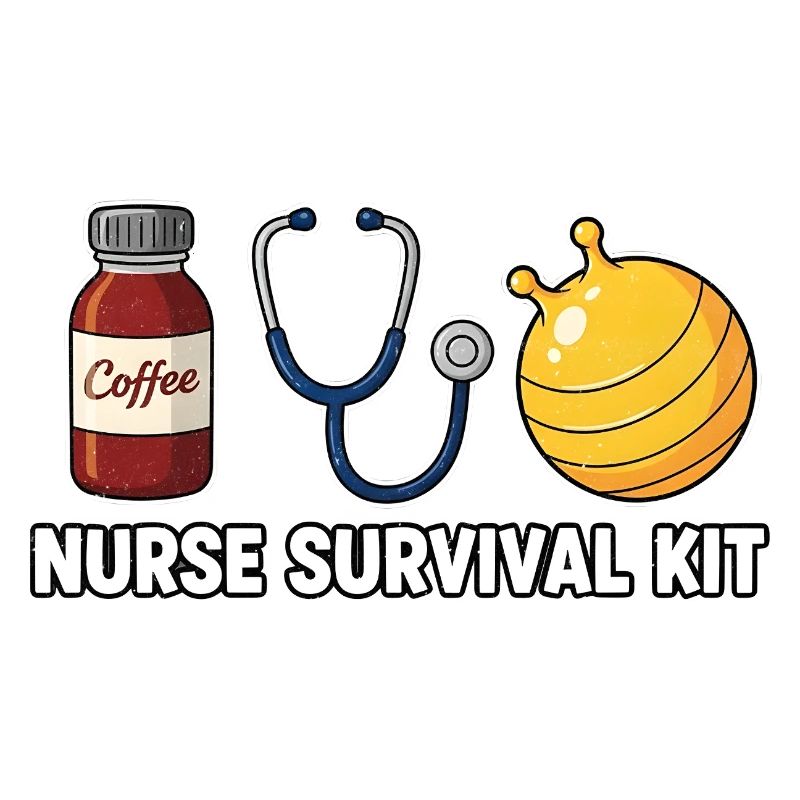 Krankenschwester Krankenpflegerin Kaffee