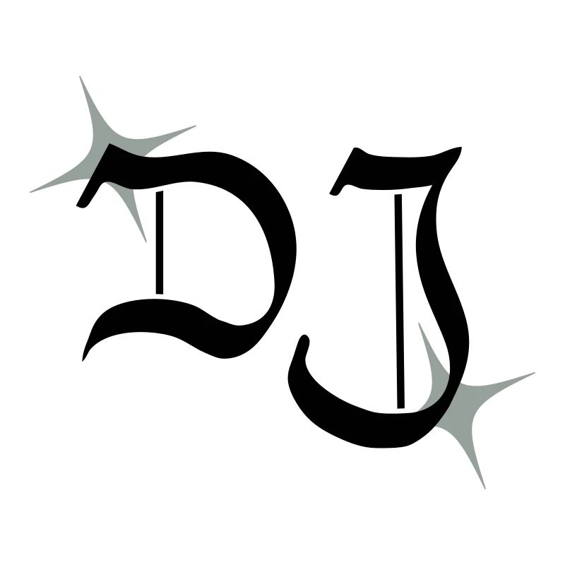 DJ monogram