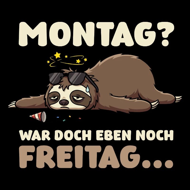 Monday? It was just Friday – sloth
