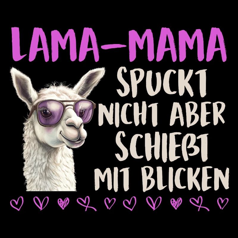 Bientôt maman LLAMA MAMAN NE CRACHE PAS REGARDS
