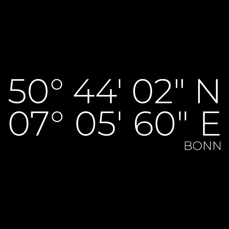 Coordinates Bonn
