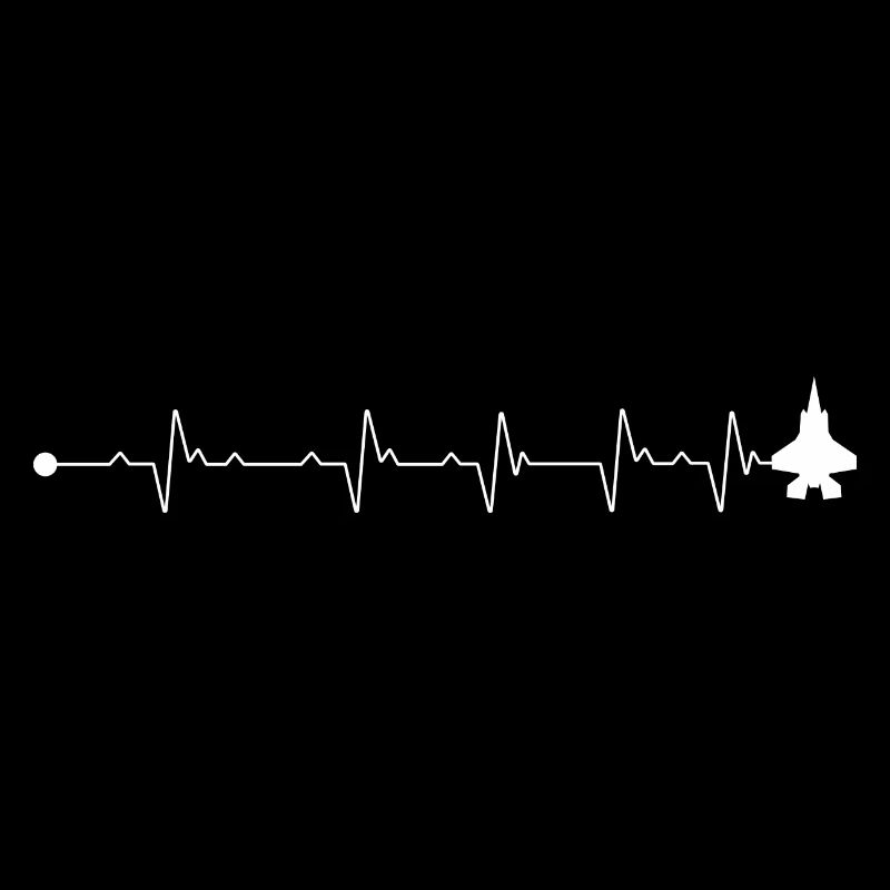 Herzschlag-Düsenflugzeug
