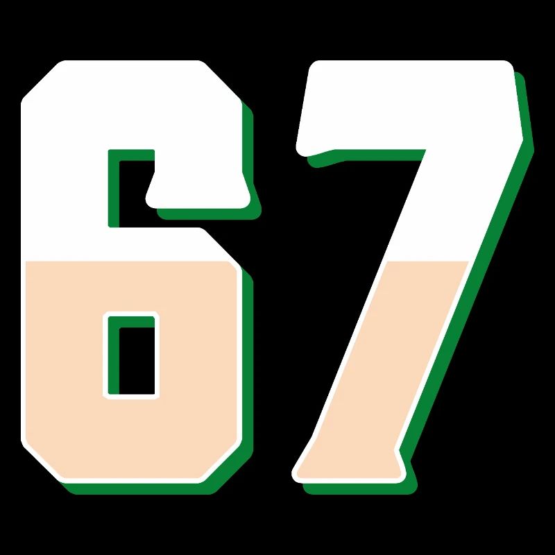 6 7 – Trendy minimalist text design,