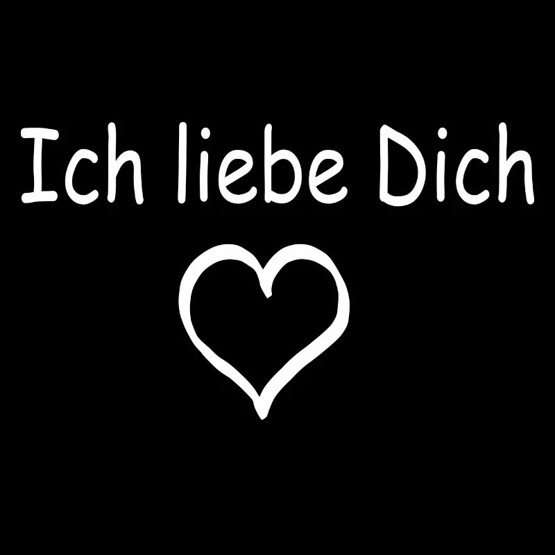 Ich liebe Dich Herz Geschenk Valentinstag