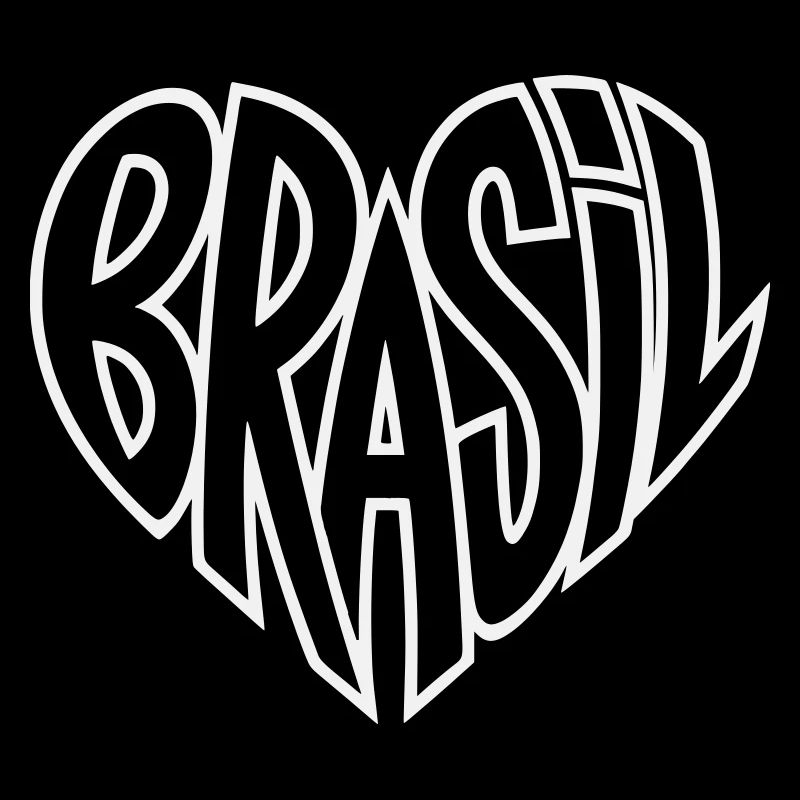 Brasilien Graffiti Herz