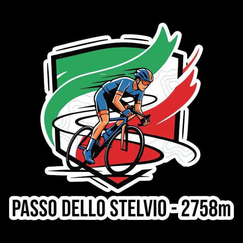 Insigne du Cavalier Passo Dello Stelvio 2758 m