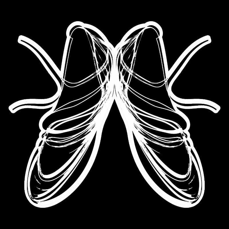 Dessin de chaussures de ballet