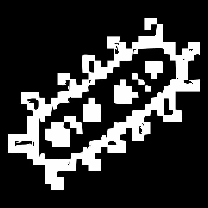 Bakterie Stäbchen Pixel Keim