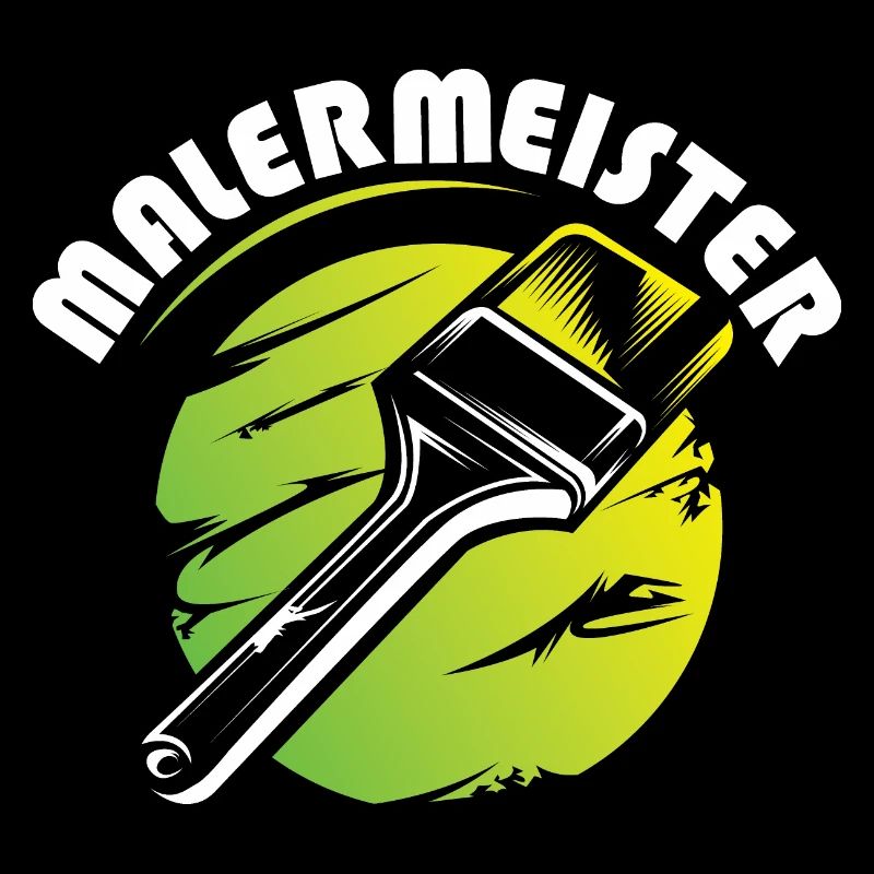 Master Painter Symbole Logo Opération Couleurs Peintre