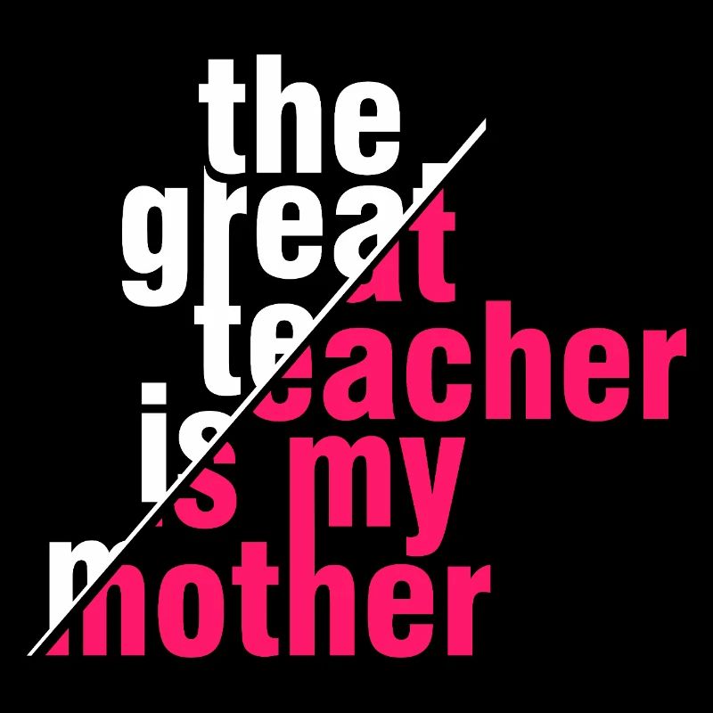Great Teacher Mom Shirt – Geschenkidee