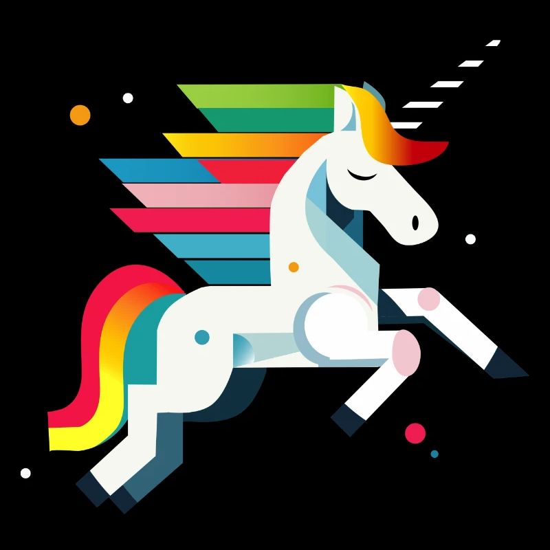 Magic Unicorn – Colorful Design