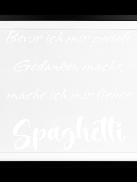 Gedanken-Spaghetti