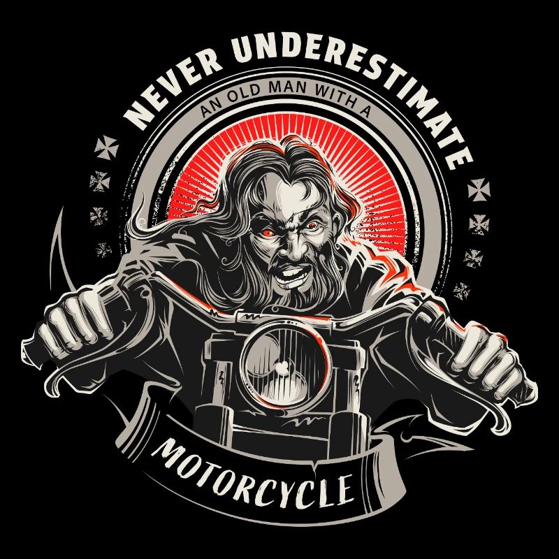 Never underestimate an old man ...