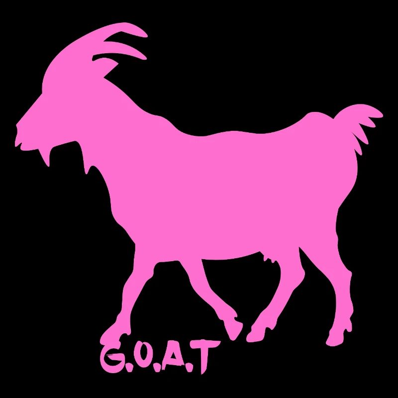 G.O.A.T. rose chèvre.