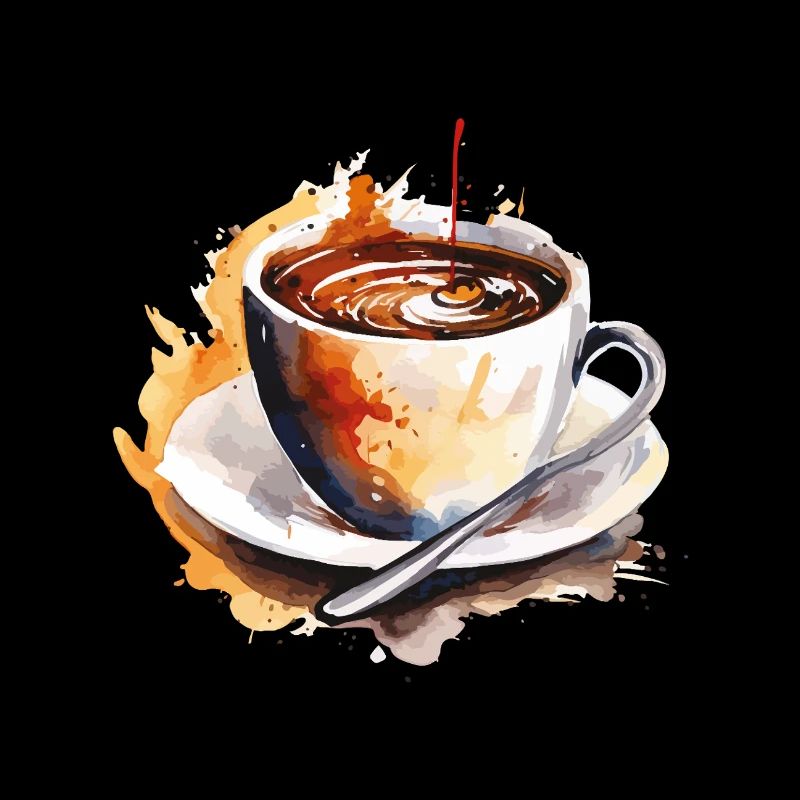 Watercolor Coffee – Color Explosion