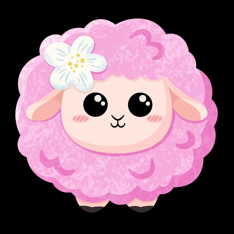 Mouton rose mignon