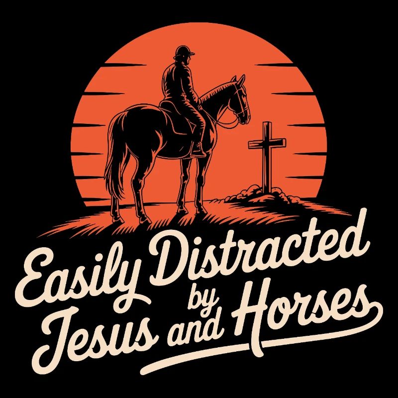 Jesus Pferde Reiten Bibel Christ
