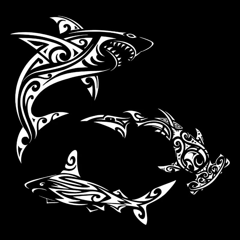 White Polynesian Sharks