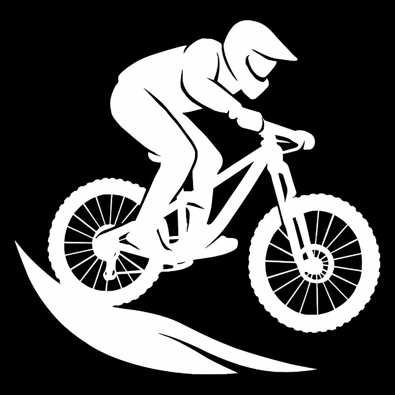Vélo de VTT minimaliste Descente Silh