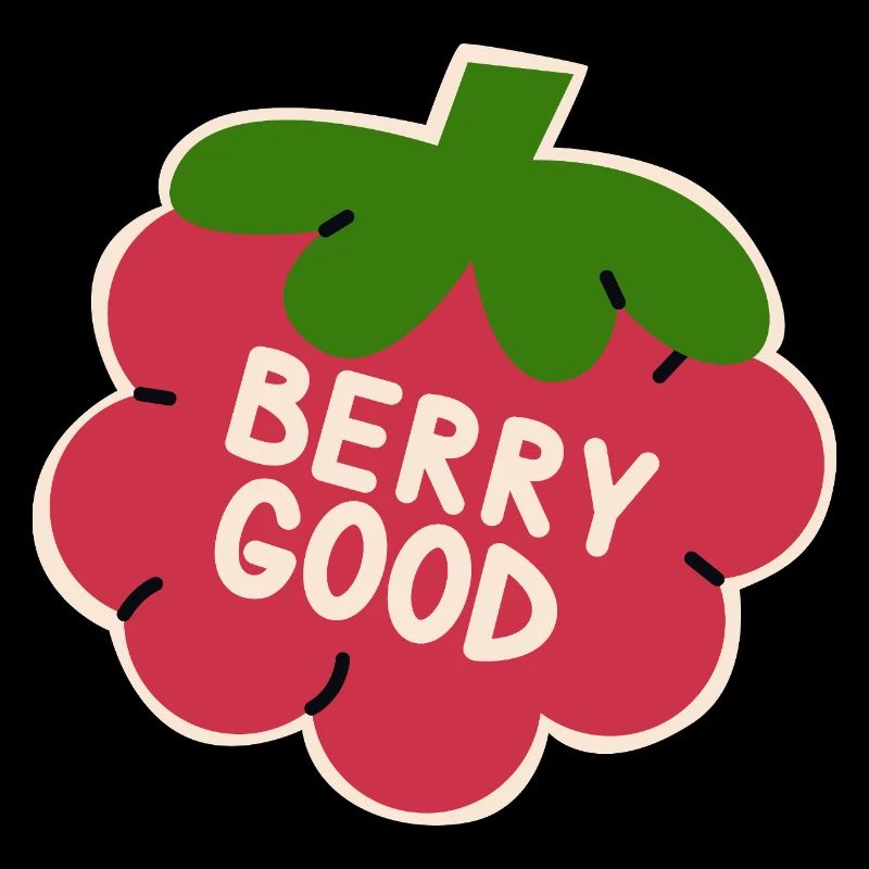 Funny Berry Good Raspberry Shirt Cute Fruit