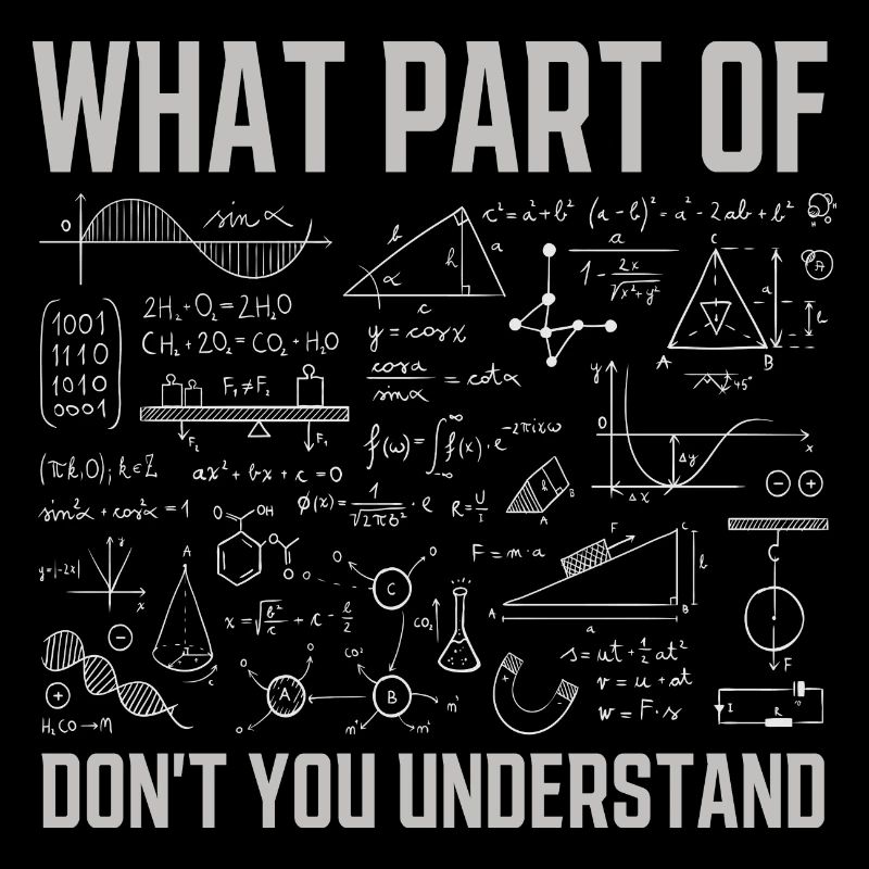 Quelle partie de ne comprenez-vous pas Funny Math
