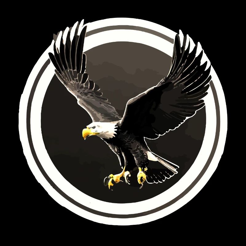 Logo Eagle en rond