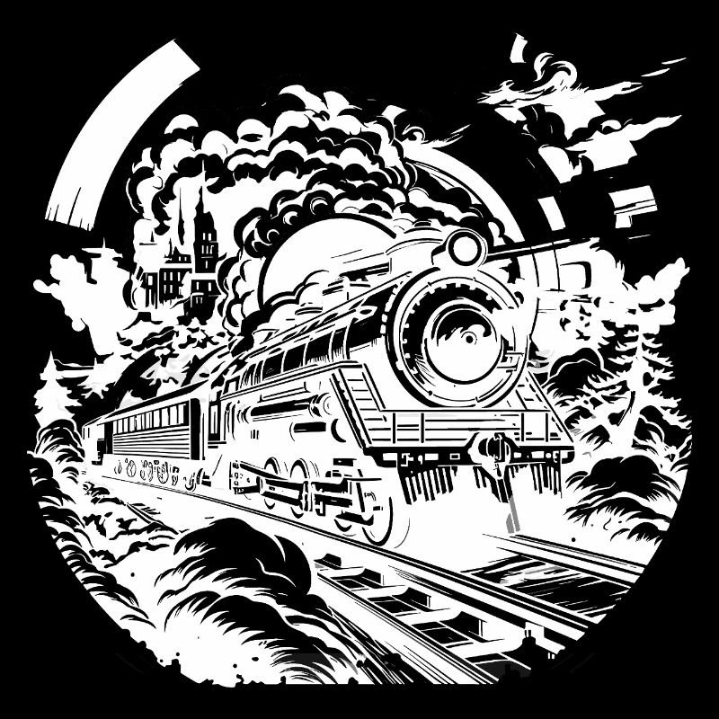 Eisenbahn Skizze