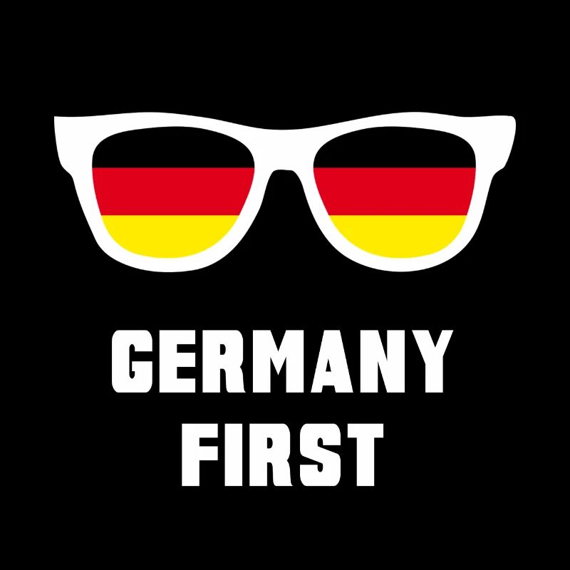 Germany First / Allemagne premier cadeau de drapeau
