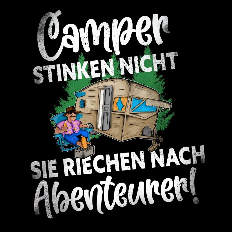 Camper Camping Lustiger Spruch
