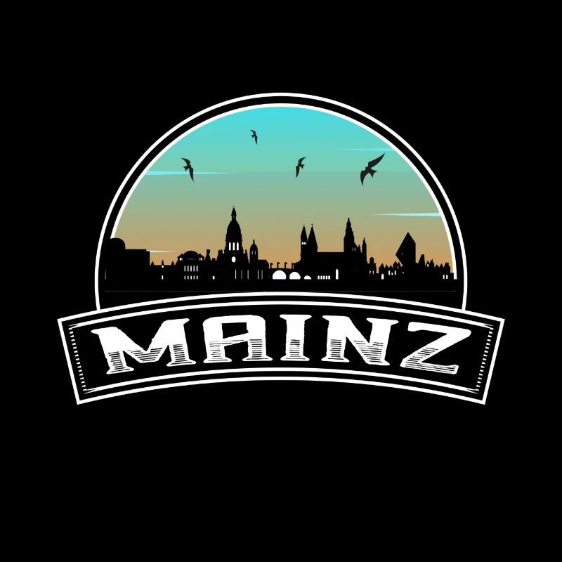 Mainz Germany Skyline German Souvenir