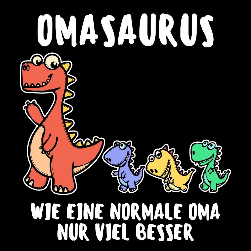 Dinosaurier Statement Oma Großmutter Alte Frau