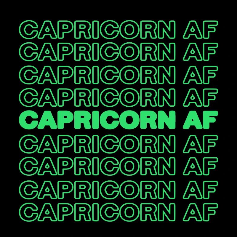 Zodiac sign Capricorn Statement Superstition