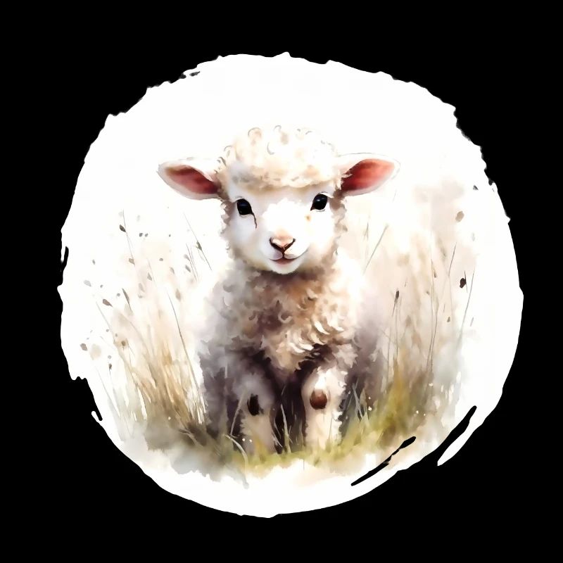 Lamm Aquarell