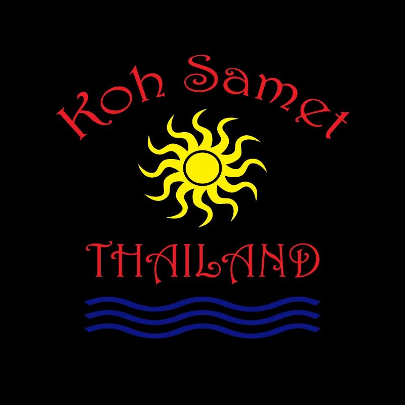 Île de Koh Samet Conception du soleil et des vagues