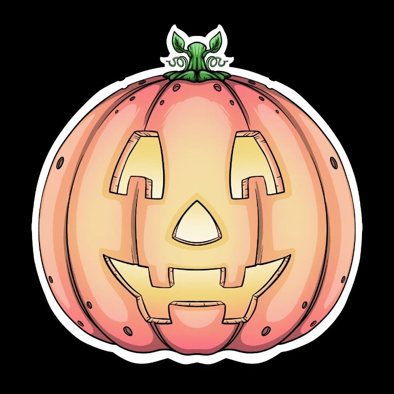 Conception de citrouille d’Halloween Jack-o'-Lantern