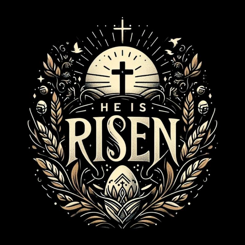 He is Risen Cross & Light