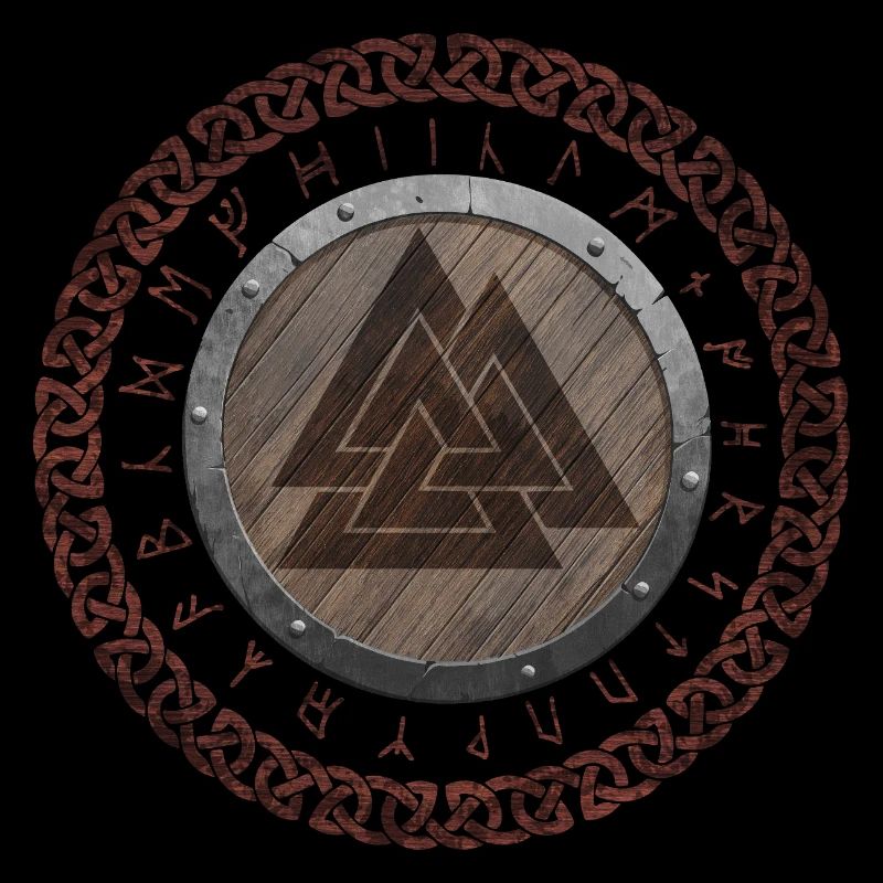Valknut Viking Symbol