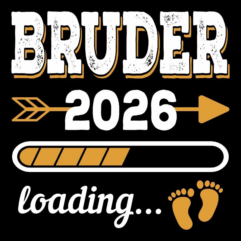 Bruder 2026 Loading werdende Geschwister Geschenk
