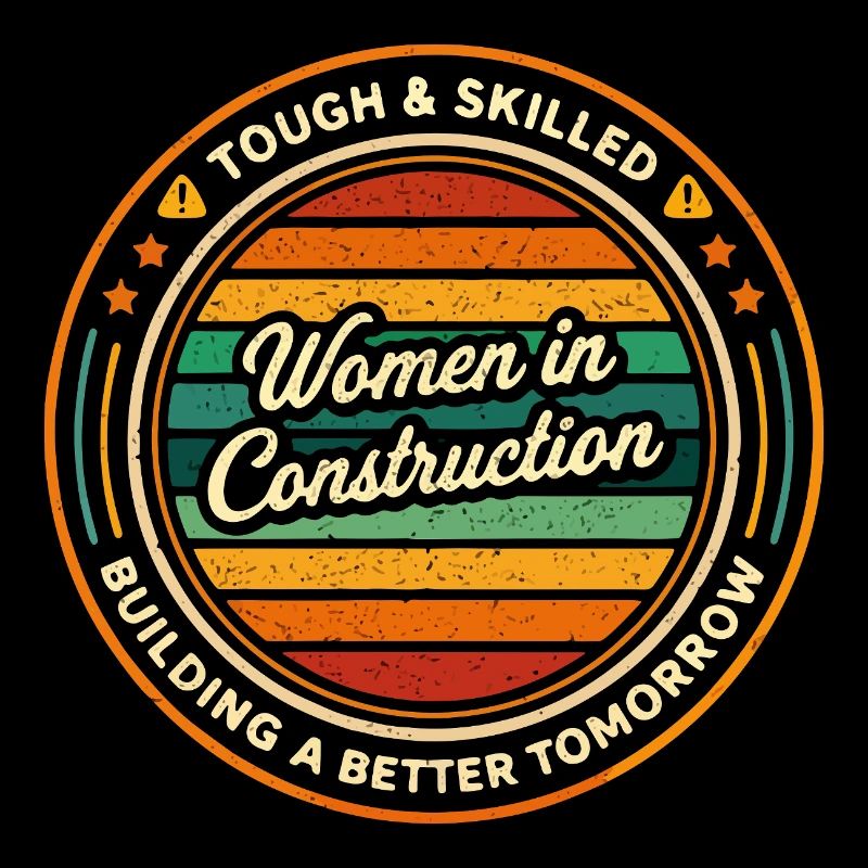 Femmes dans la construction fortes et compétentes