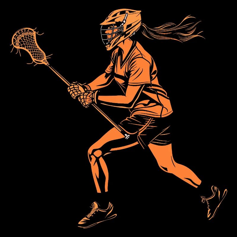 90s lacrosse player