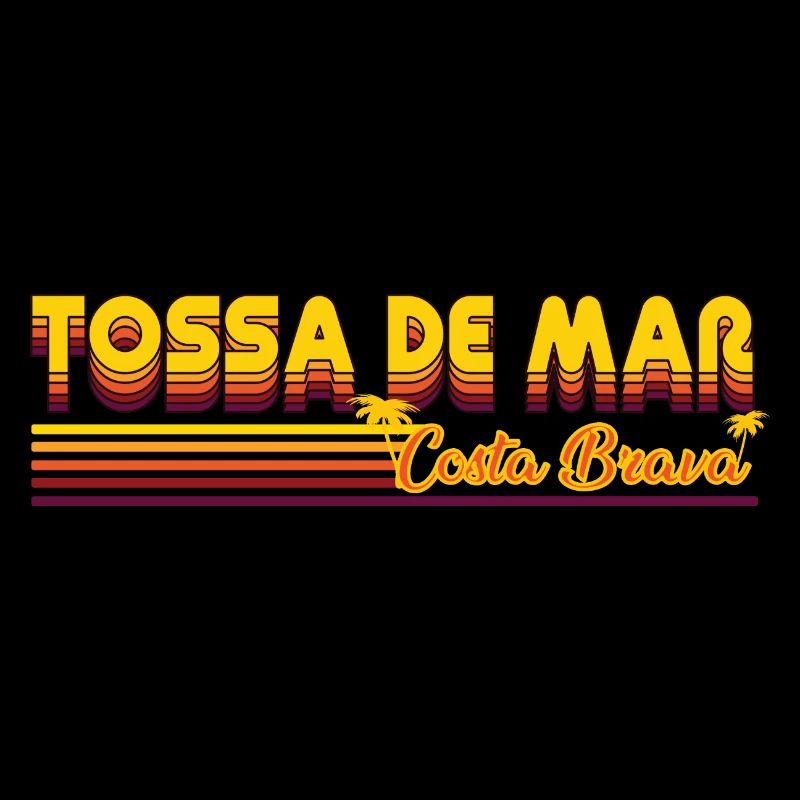 Tossa de mar commerliches Costa Brava Design