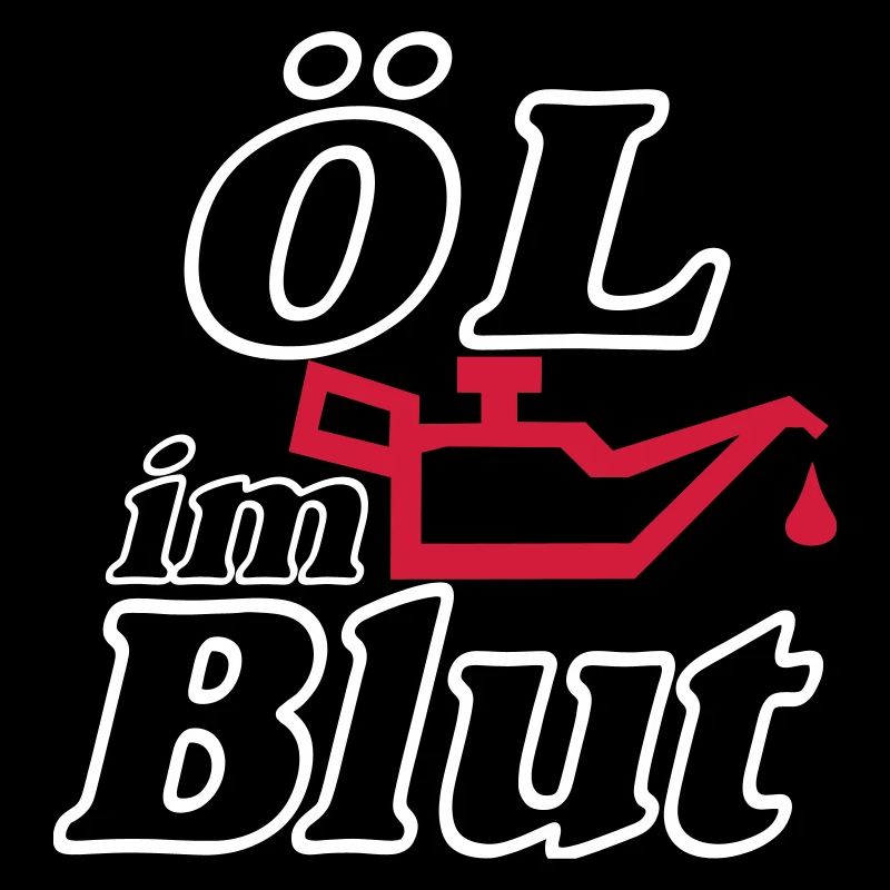 Öl im Blut Mechaniker Motiv