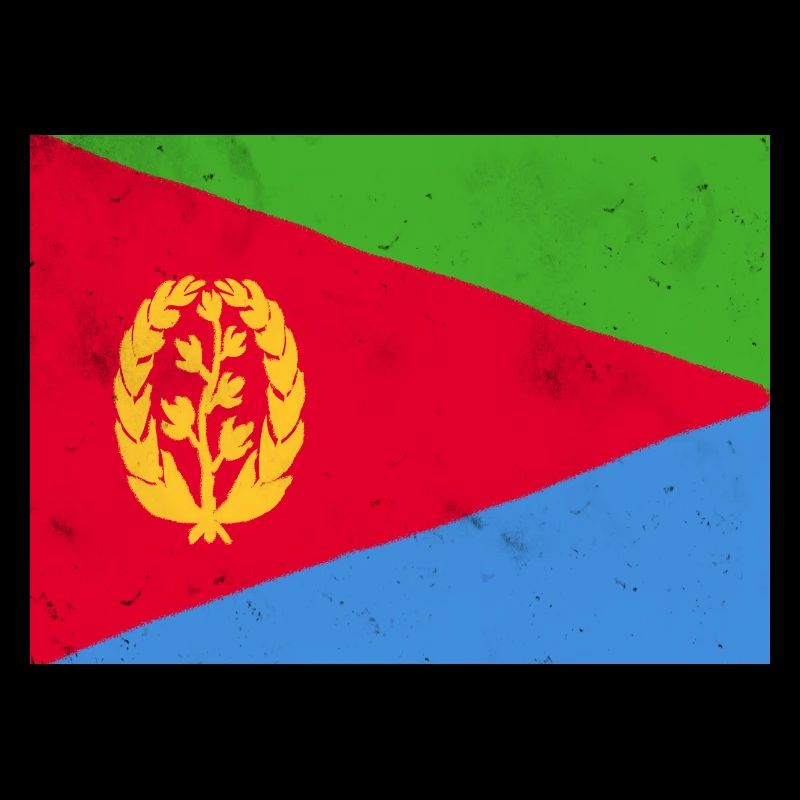 Drapeau érythréen – Identité africaine