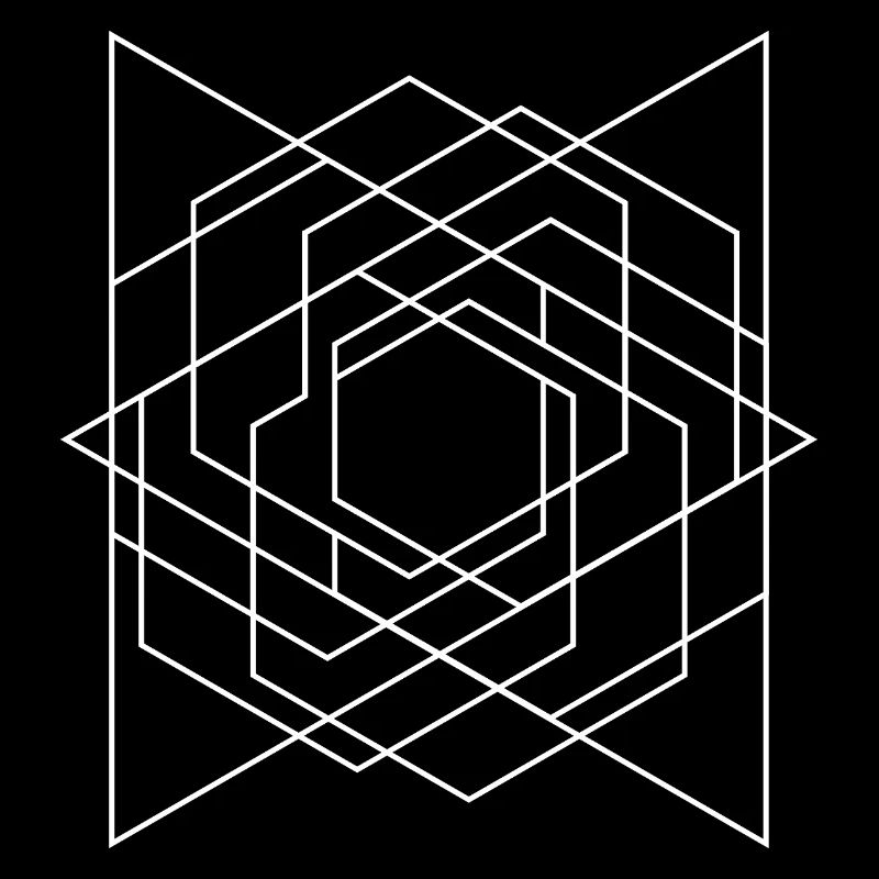 Interlaced Squares Grid