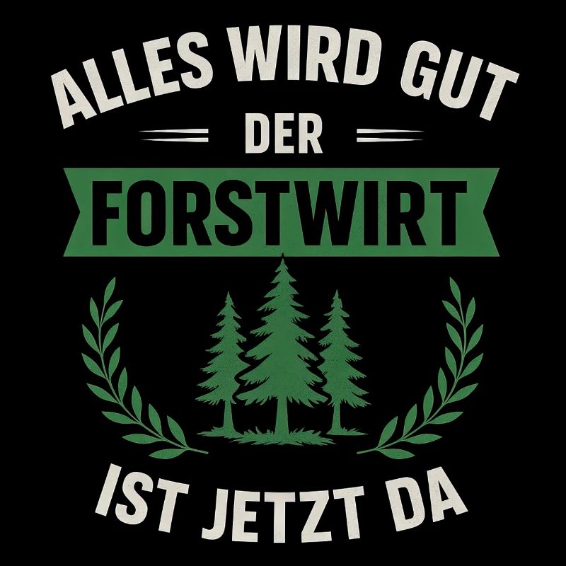 Lustiger Forstwirt Spruch
