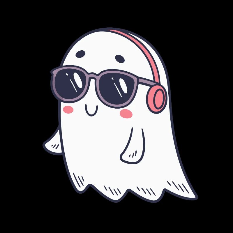 Süße Ghost DJ Brille